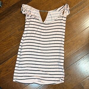 L*Space Striped Swim Coverup